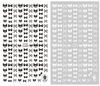 CB-084 3D Bow-knot Nail Art Sticker