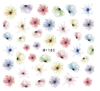 M+182-189 Flower Water Nail Sticker 