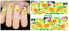 XF1372-1377 Flower Water Nail Sticker