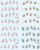 Flower Design Water Nail Sticker