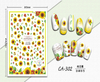 CA-302 3D Sunflower Nail Sticker