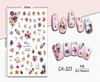 CA-323 3D Dry Flower Nail Sticker