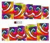 A145-150 Flower Water Nail Sticker