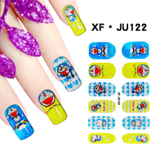 JU122 Full Cover Nail Polish Sticker 