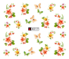 A013-018 Flower Water Nail Sticker