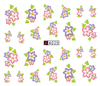 A019-024 Flower Water Nail Sticker