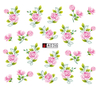 A031-036 Flower Water Nail Sticker