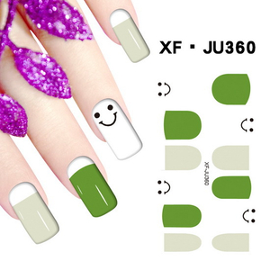 JU360 Full Cover Nail Polish Sticker 