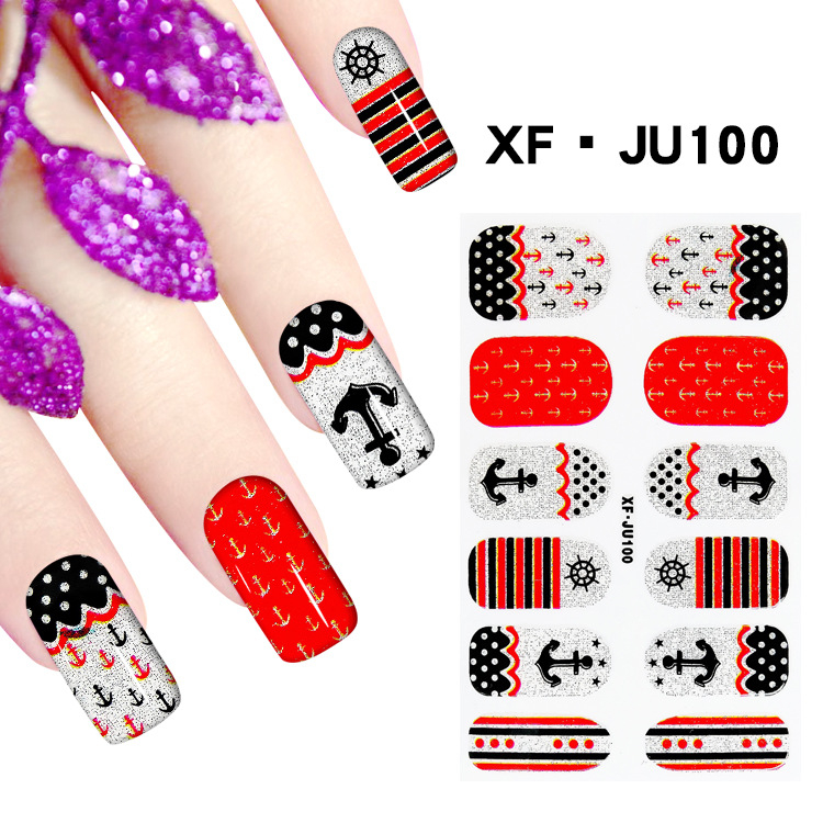 JU100 Nail Polish Sticker 