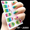 JU203 Full Cover Nail Polish Sticker 