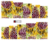 A109-114 Leopard Print Water Nail Sticker
