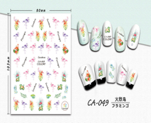 CA-049 3D Flamingo Nail Sticker
