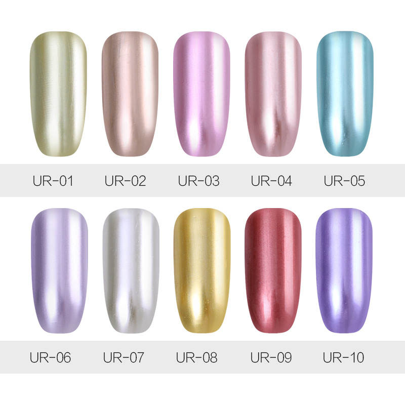 Metal Mirror Nail Gel Polish 