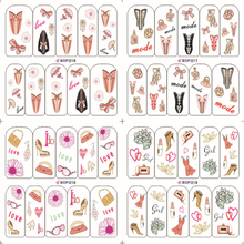Water Nail Sticker(Single Or 4 in 1)