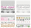 C068-071 Flower Lace Water Nail Sticker