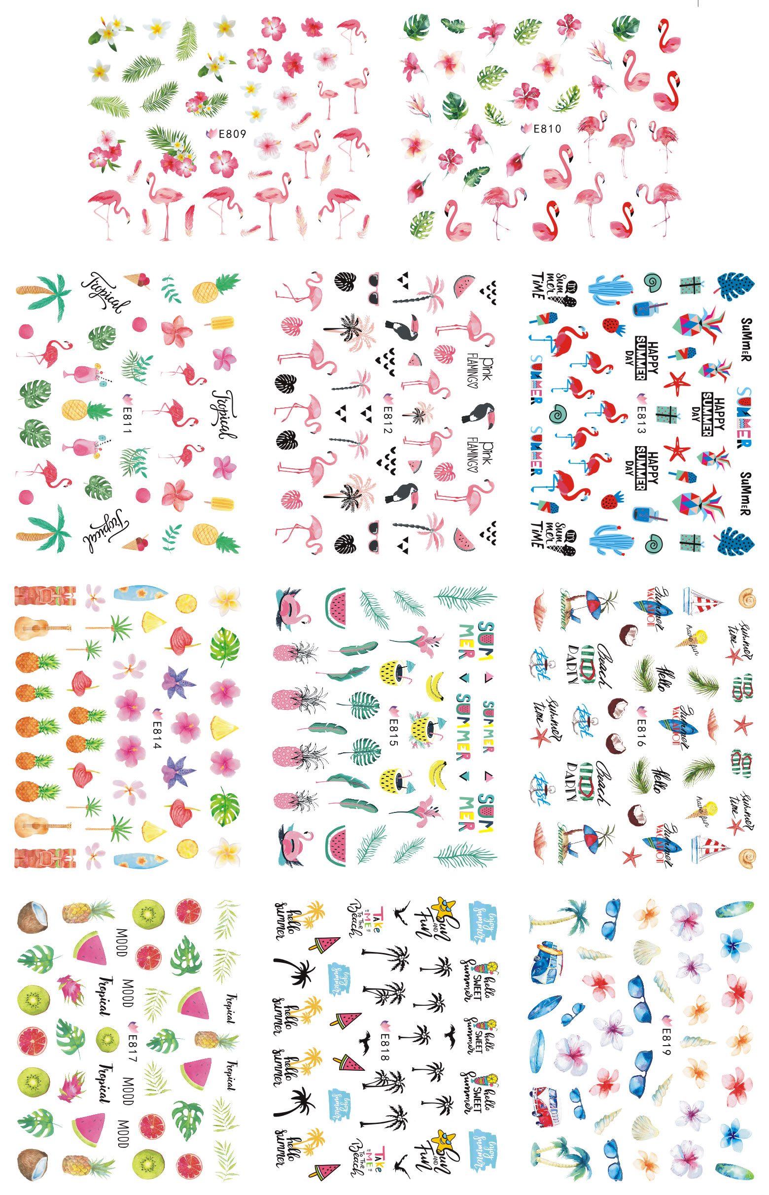 E809-819 夏季系列