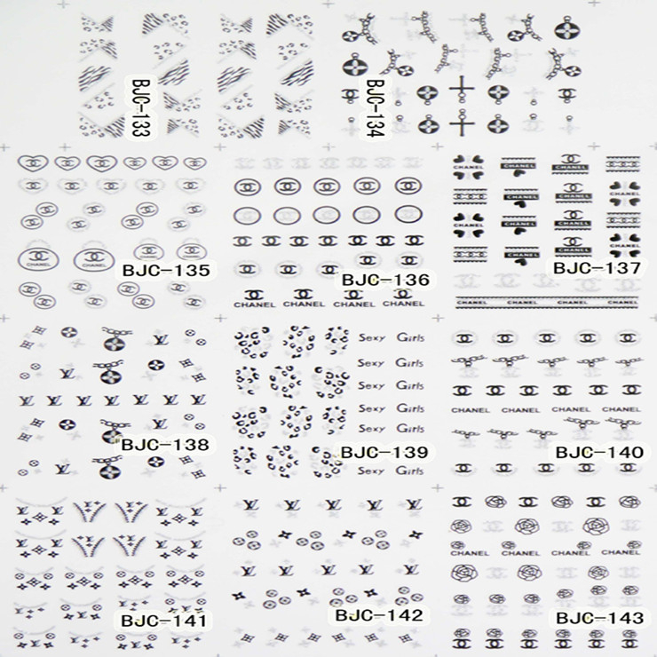 BJC Water Nail Sticker