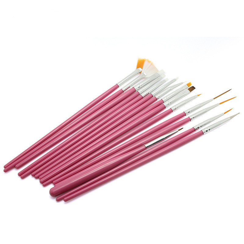 15PCS/Set Nail Polish Brushes Set