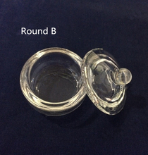 Round Glass Dappen Dish