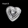 Glass Dappen Dish Heart Shape