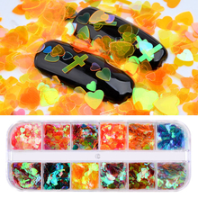 Mixed Shape Shining Nail Glitter Sequins For Nail Art Decorations