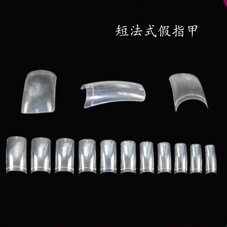 500pcs Finger False Nail Pre-designed Painted False Nail Tips
