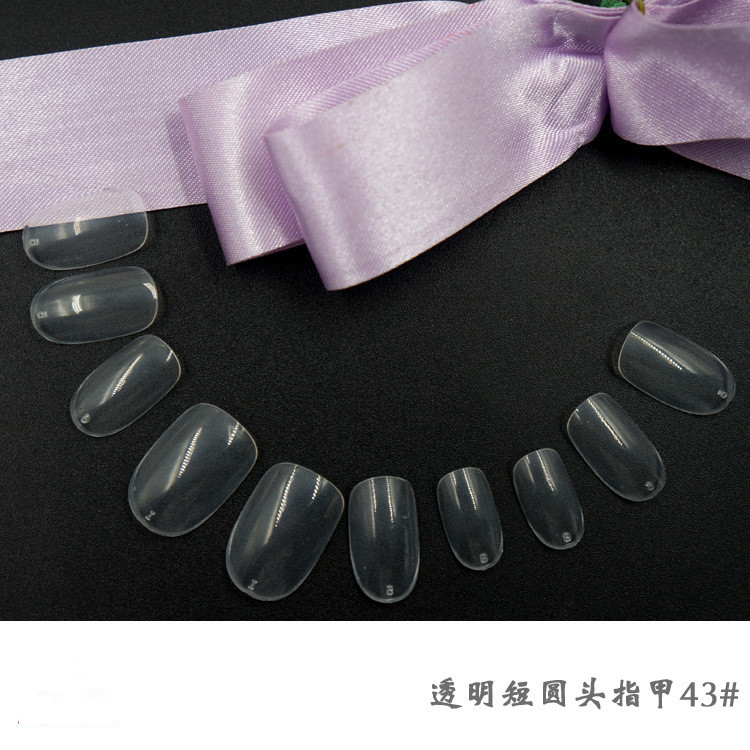 500pcs/bag Round Hand False Nail Tips