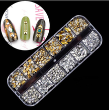 Gold And Sliver Nail Rivet Decoration