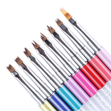 Unique Shape Nail Brush For Build Flower Beauty