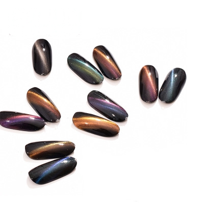 3D Cats Eye Chameleon Magnetic Pigments for nail art