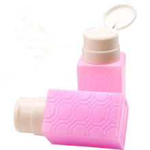 New 200ml Nail Polish Liquid Press Pump Bottle 