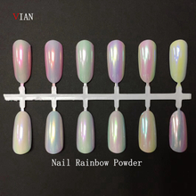 Rainbow Nail Pigment Powder