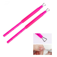 Plastic Cuticle Pusher Nail Gel Polish Remover