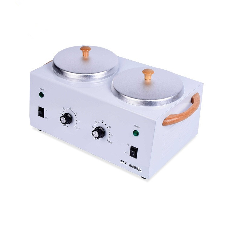 Double Pot Depilatory Wax Heater Hair Removal Machine 