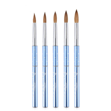 4#-12# Metal Painting Kolinsky Acrylic Nail Brush