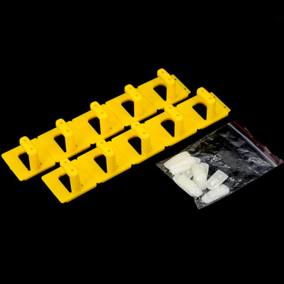 Removable False Nail Tips Display Stand Holder With 10 Nail Tip 