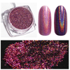Nail Art High-grade Laser Rose Gold Rainbow Blue Electroplating Mirror Powder Nail Powder
