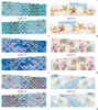 BN157-168 Seashell Starfish Water Nail Sticker