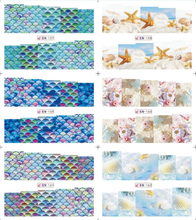 BN157-168 Seashell Starfish Water Nail Sticker