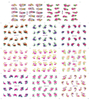 E105-115 3D Flower Simulation Nail Art Sticker