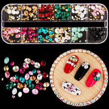 Newest Colorful Nail Rhinestone Decoration