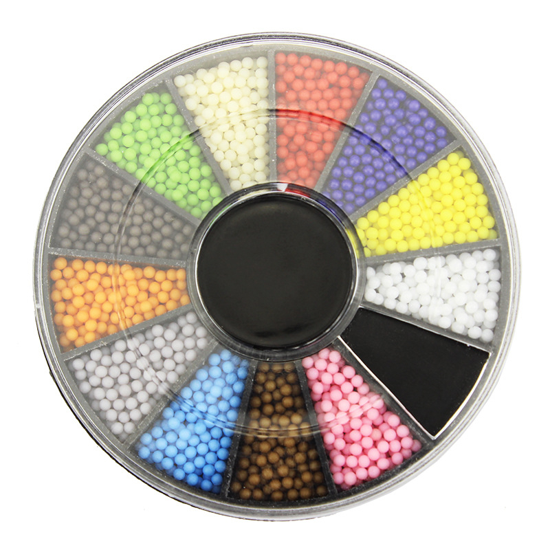 1.5mm Candy Colors Nail BLC Mini Beads