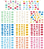 E292-302 3D Flower Simulation Nail Art Sticker