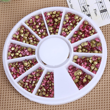 Pink Sharp DIY Nail Rhinestone