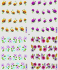 Flower Water Nail Sticker