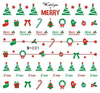 Christmas Water Nail Sticker 
