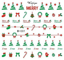 Christmas Water Nail Sticker 