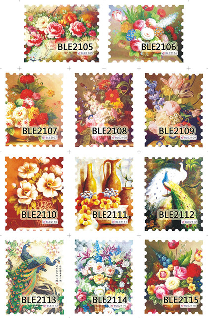 Peacock Water Nail Sticker Nail Decal