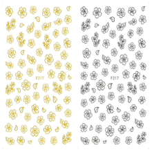 F217 DIY Design 3D Self Adhesive Flower Nail Art Sticker