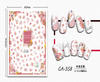 CA-358 3D Flower Nail Sticker